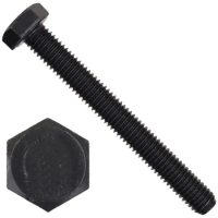Болт шестигранный с полной резьбой М48х455 DIN 933 класс прочности 8.8